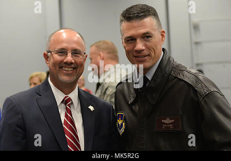 Col Douglas Gosney 14th Flying Training Wing Commander And Greg