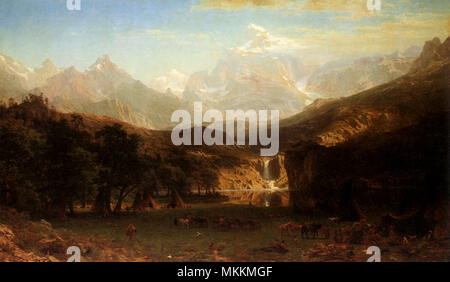 The Rocky Mountains Lander S Peak Albert Bierstadt