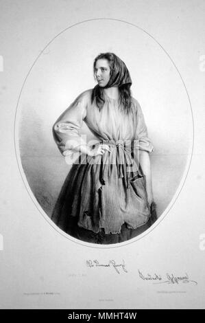 Friederike Goßmann Adolf Dauthage 1825 1883 lithographer Joseph