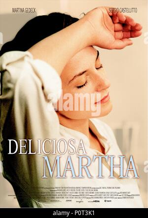 Film Poster Film Mostly Martha Bella Martha 2001 Director Sandra