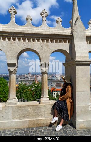 Archway Fishermen S Bastion Budapest Hungary Stock Photo Alamy