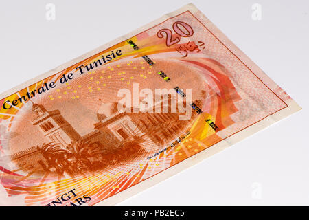 Tunisian Dinars Bank Note Tunisian Dinar Is The National Currency