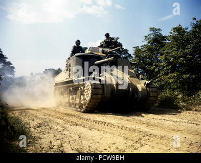 June 1942 M3 Tanks In Action Fort Knox Kentucky Stock Photo Alamy