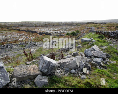 Geology Of The Aran Islands Rugged Terrain From Karstic Limestone