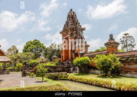 Paduraksa Gates Of Balinese Hindu Temple Pura Puseh Desa Batuan