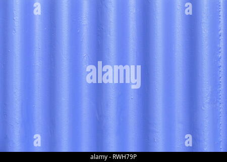 Blue Metal Texture Corrugated Iron Background Abstract Stock Photo