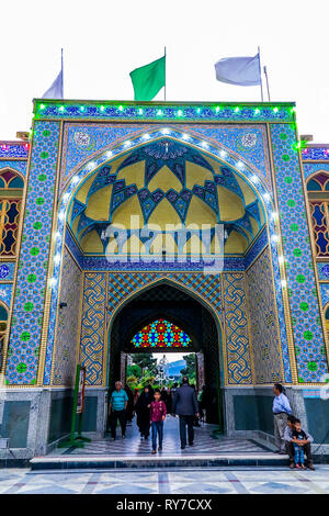 Stalactite Ceiling Of The Entrance Gate Of Imam Mosque Shah Mosque In