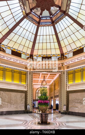 Inside Lobby Of The Historic Art Deco Marine Building Downtown