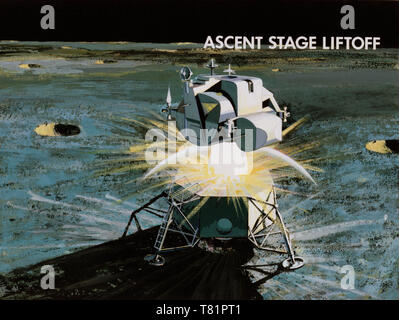 Apollo Lunar Module Ascent Stock Photo Alamy