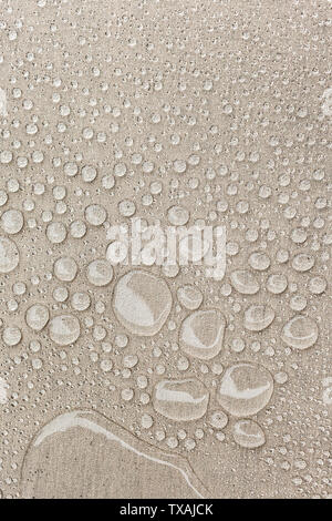 Water Drops On The Fabric Texture Wet Textile Texture Cloth With