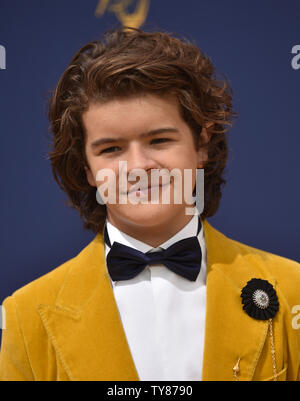 Gaten Matarazzo At The 70th Primetime Emmy Awards Held At Microsoft