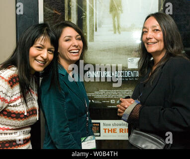 Actors Tinsel Korey L Carmen Moore R And Tantoo Cardinal Arrive At