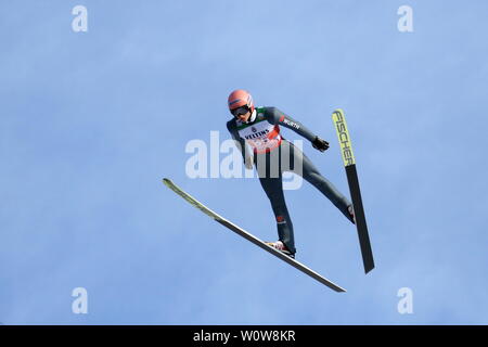 Karl Geiger Sc Oberstdorf Bei Der Qualifikation Zum