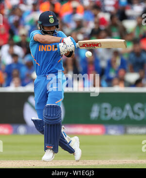 India S Virat Kohli Bats During The Icc Champions Trophy Cricket Match