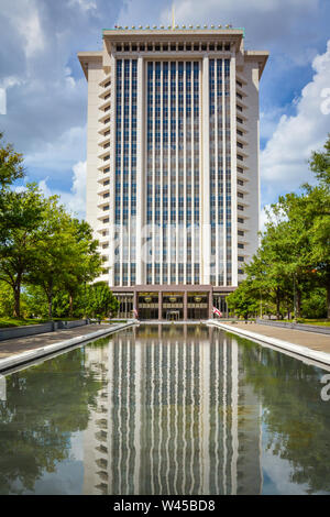 The Reflecting Pool Before The Modern RSA Tower Complex Still The