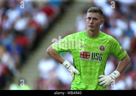 Sheffield United Goalkeeper Dean Henderson Centre Celebrates After