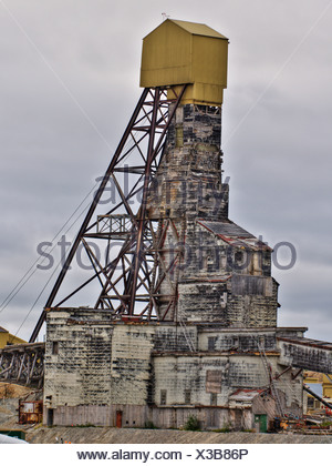 Giant Gold Mine Yellowknife Northwest Territories Stock Photo