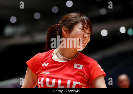 Sarina Satomi JPN 13 NOVEMBER 2019 Badminton HULIC Daihatsu