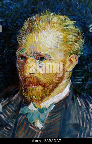 Selbstporträt von Vincent van Gogh 1889 Stockfotografie Alamy