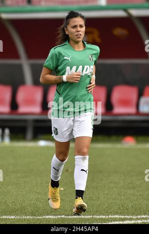 Giada Pondini Aus Den Usa Sassuolo Calcio Am Tag Der Serie A