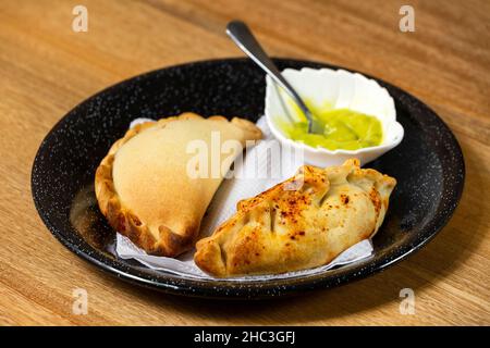 Traditionelle Gebackene Argentinische Empanadas Herzhaftes Geb Ck Mit