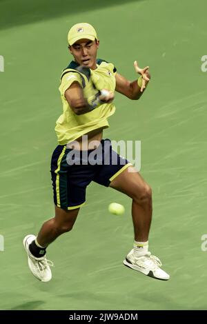 Rinky Hijikata Aus In Der Ersten Runde Der Bei Den Us Open Tennis