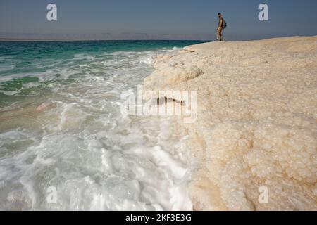 Das Tote Meer Jordanien Im Toten Meer Gibt Es Nichts Lebendiges Ber