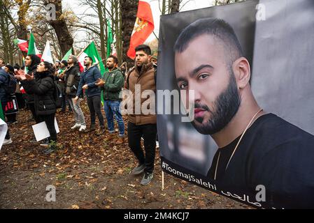 Den Haag Niederlande Eine Gruppe M Nnlicher Und