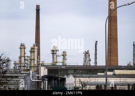 Januar Brandenburg Schwedt Oder Auf Dem Gel Nde Der Pck