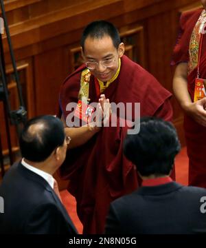 Gyaltsen Norbu Center Chinese Government Appointed Th Panchen Lama