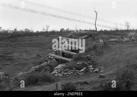 Marine Bunker Auf Der Leatherneck S Khe Sanh Kampfbasis Vietnam Am 4