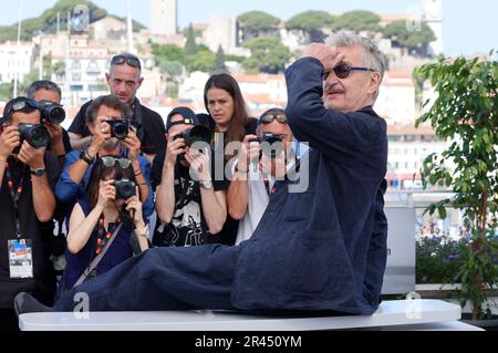 Wim Wenders Beim Photocall Zum Kinofilm Perfect Days Auf Dem Festival