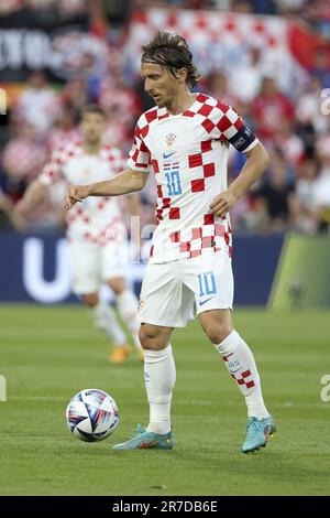 ROTTERDAM 14 06 2023 ROTTERDAM Trophäe der UEFA Nations League