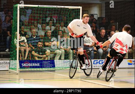 02 09 2023 UCI Radball Weltcup Radball Weltcup 2023 Ecke RV Dornbirn