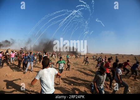 180817 GAZA 17 August 2018 Ein palästinensischer