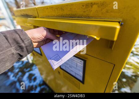 M Nchen Februar Briefwahl Zur Bundestagswahl In