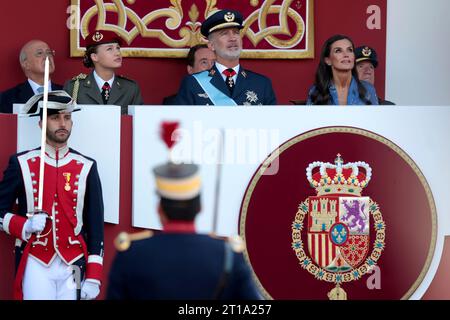 Madrid Spanien K Nig Felipe Vi K Nigin Letizia Und Ihre