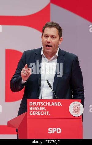 SPD Ordentlicher Bundesparteitag 2023 Lars Klingbeil