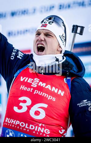 RUHPOLDING DEUTSCHLAND 13 JANUAR 2024 LESIUK Taras UKR