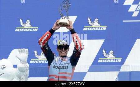 Platz Zwei Marc Marquez Aus Spanien Und Gresini Racing Motogp