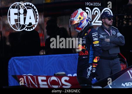 Monaco Monaco Mai 2024 Max Verstappen Von Red Bull Racing Auf Der