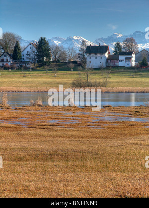 Der Schweiz L Tzelsee Gemeinde Hombrechtikon Kanton Z Rich Landschaft