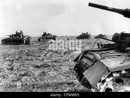 Deutscher Panzer Iii An Der Ostfront Stockfotografie Alamy