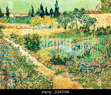 Garten In Arles Vincent Van Gogh Niederlande Niederlande