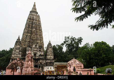 Mahabodhi Tempel Unesco Weltkulturerbe Bodh Gaya Bodhgaya Bezirk