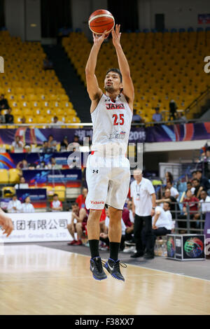 Changsha China Oktober Zwei Team Gruppe Line Up Basketball