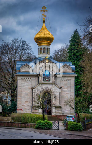 Die Russische Kirche In Baden-Baden Stockfoto, Bild: 132555006 - Alamy