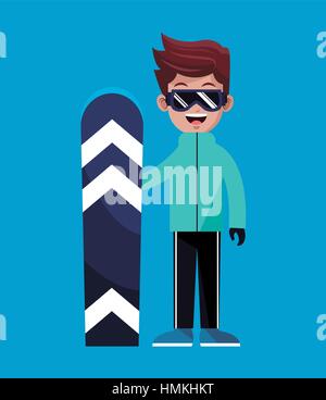 Kinder Skifahren Nette Skifahrer M Dchen Cartoon Figur Wintersport