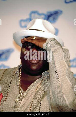 Notorious B I G Aka Biggie Smalls Mtv Video Music Awards New York