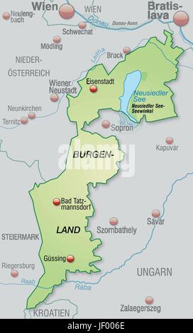 Grenze Karte Burgenland Synopse Grenzen Kanton Kantone Atlas